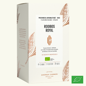 ROOIBOS ROYAL - Rooibos aromatis BIO - Bote 20 sachets