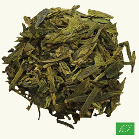 LONG JING - Thé vert de Chine BIO - Boîte 20 sachets