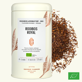 ROOIBOS ROYAL - Rooibos aromatisé BIO - Boîte 100g 