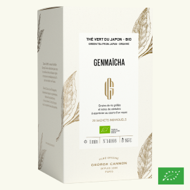 GENMACHA - Th vert du Japon BIO - Bote 20 sachets