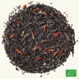 ROI DE SICILE, Earl Grey - Thé noir aromatisé BIO - Boîte 100g