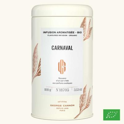 CARNAVAL - Infusion aromatisée BIO - Boîte 100g