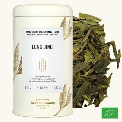 LONG JING - Thé vert de Chine BIO - Boîte 100g