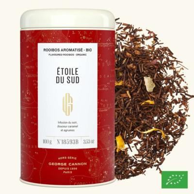 ÉTOILE DU SUD - Rooibos aromatisé BIO - Boîte 100g