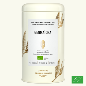 GENMAÏCHA - Thé vert du Japon BIO - Boîte 100g