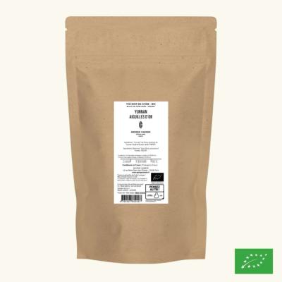 YUNNAN AIGUILLES D'OR - Th noir de Chine BIO - Recharge  100g