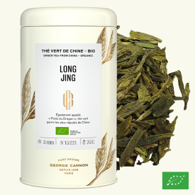 LONG JING - Thé vert de Chine BIO - Boîte 100g