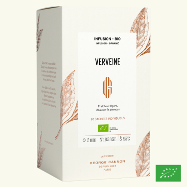 VERVEINE - Infusion BIO - Boîte 20 sachets