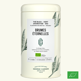 BRUMES ETERNELLES - Thé bleu-vert aromatisé BIO - boîte 100g