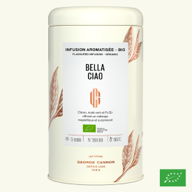 BELLA CIAO - Infusion aromatisée BIO - Boîte 100g 